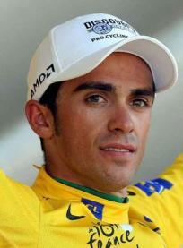 Contador en su primer Tour.